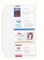 Avery Clear Business Card Organizer Pages for 5.5" x 8.5" Mini Binders, Pack of 5 Holds 40 Cards, 4 Packs, 20 Pages Total (76025)